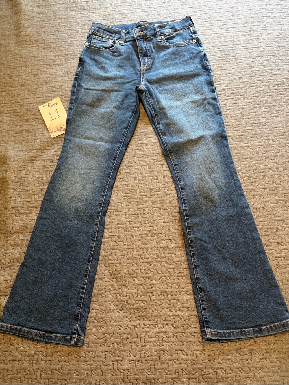 Banana Republic Women's Medium Blue Flare Jeans